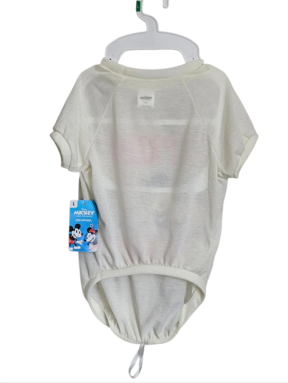 NWT Disney Spring Sweeties Mickey and Minnie Mouse Dog T-shirt, Size Large